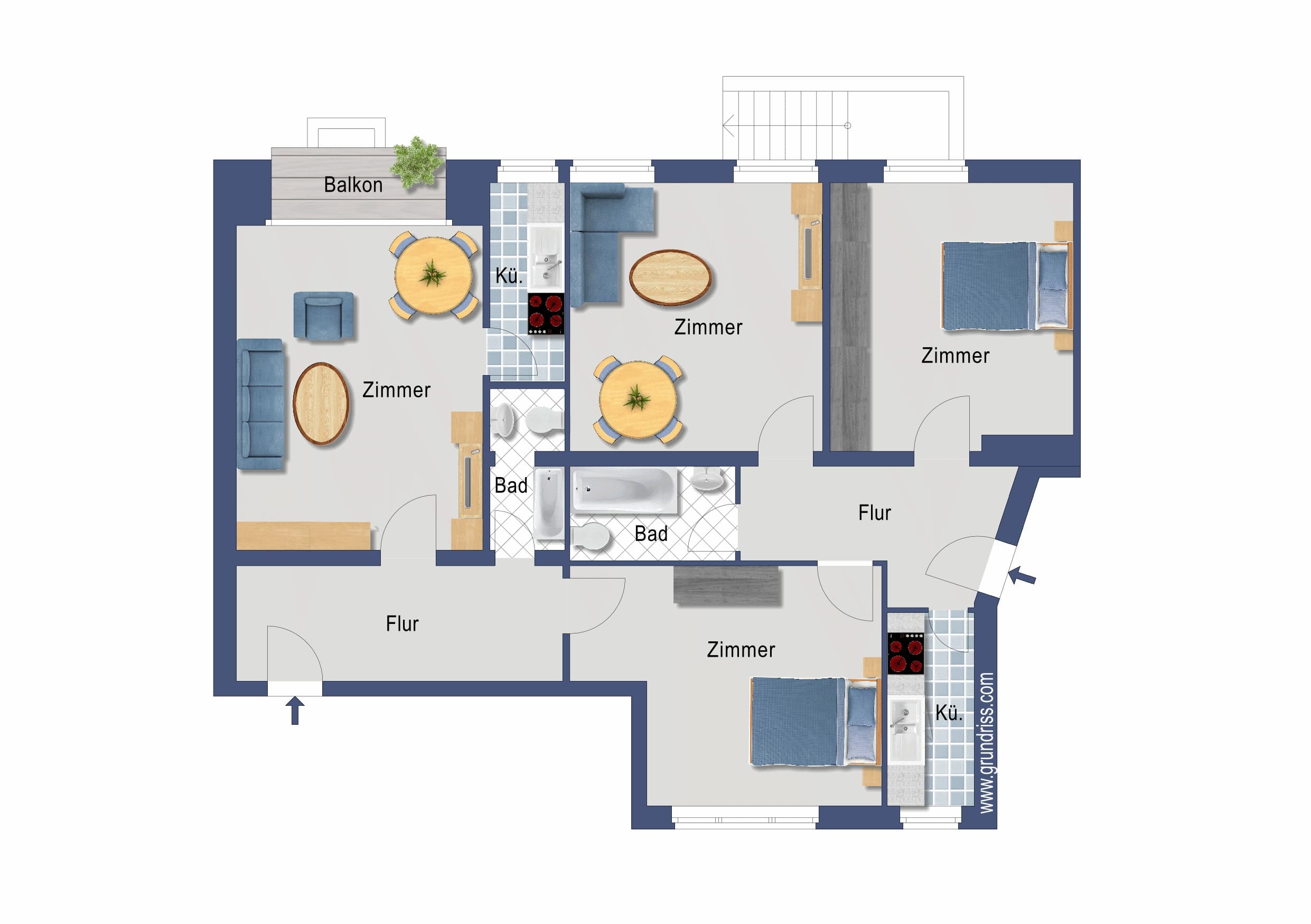 Gemütliche Altbau-Wohnung unweit vom KaDeWe – Bild 5