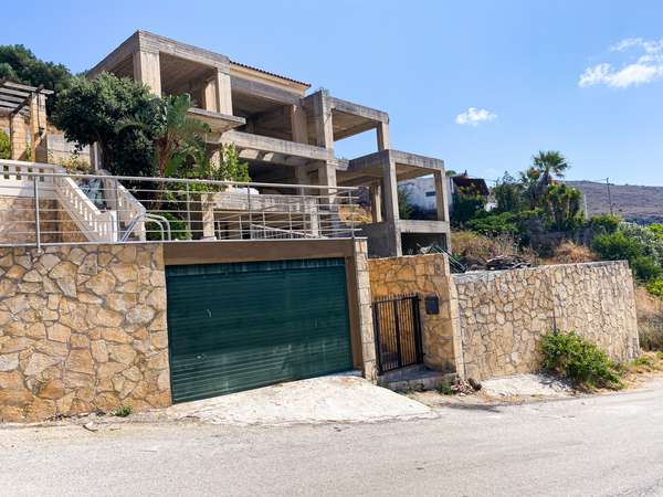Grundstück für eine Villa in Exopoli auf Kreta zum Verkaufen! 300 Sonnentage + Meerblick!