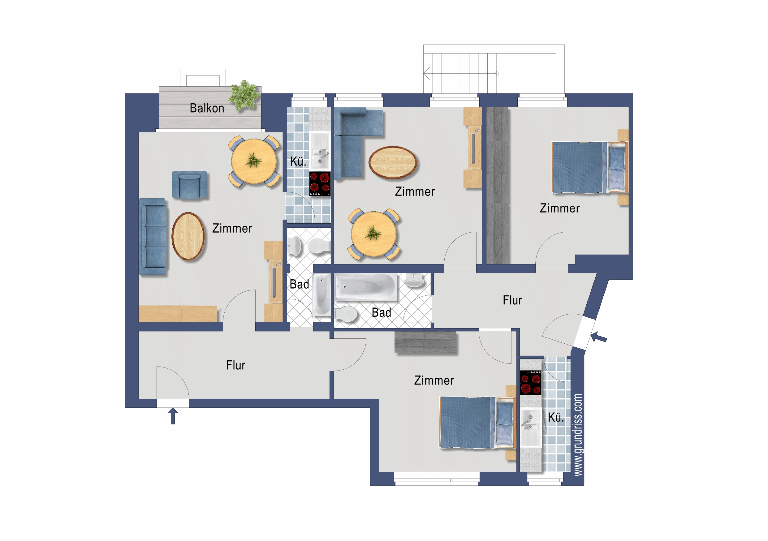 Gemütliche Altbau-Wohnung unweit vom KaDeWe – Bild 5
